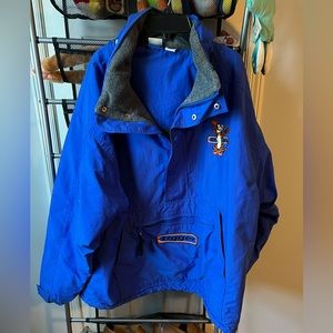 Vintage 90s Disney Store Tigger Embroidered Lined Zip Windbreaker Jacket L